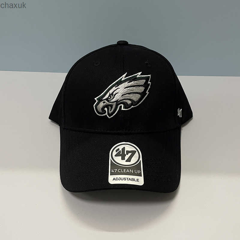 Sports Trendy Baseball Cap Rugby NFL Eagles Sunshade Sun Protection Curved Brim Hat X250527