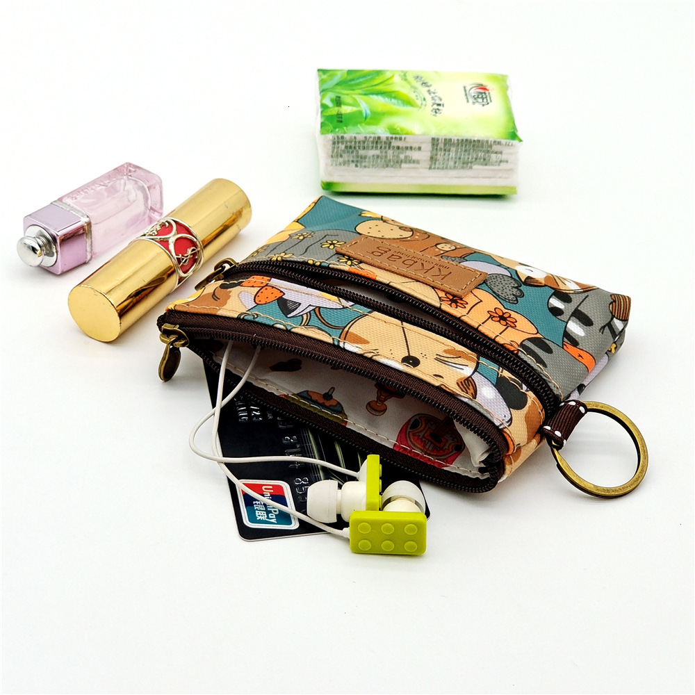 Free Shipping Designer Wallet 2023 New Printed Laminated Cartoon Purse Anti-stain Waterproof Lipstick Coin Storage Bag Women's Bag-in-bag