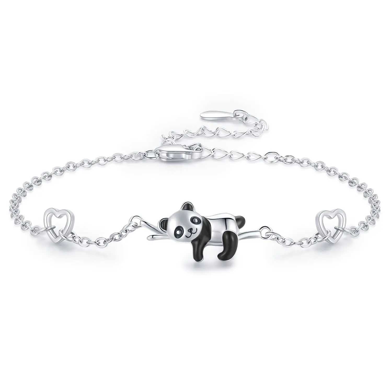 Harong New Panda Bracelet High Quality Cute Animal Jewelry for Woman Girl Gift for Birthday Christmas Animal DIY Lover Gifts W250526