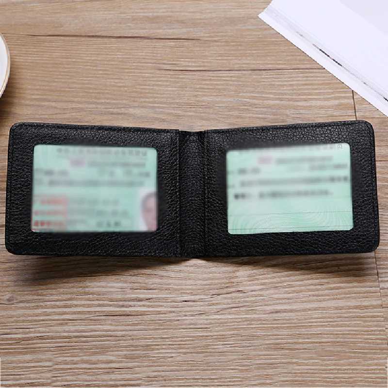 2020 Leather Driver License Holder Cover For Car Driving Documents Unisex Business Card Holder Pass Certificate Folder PU Wallet Z250527
