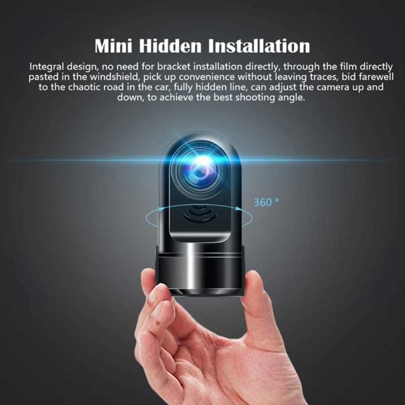 car dvr Mini Dashcam Auto Car Fl High Definition Video Recorder with Forward Collision Warning WiFi G-Sensor Camcorder Cameras Z250509