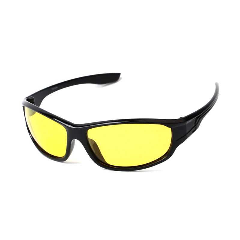 TAGION Hot Sale Polaroid Sunglasses Men Plastic Frame Retro Sun Glasses Night Vision Driving Eyewear Yellow Lenses Fishing Z250527