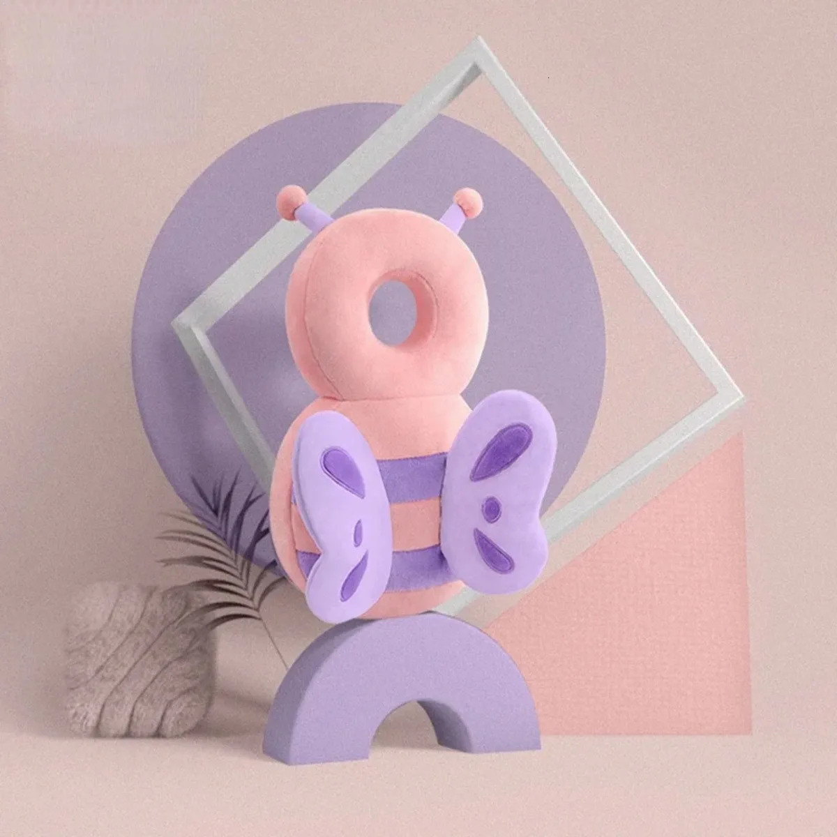 born Security Pillows Baby Headrest Backpack Head Protector Toddler Fall Protection Pad Babies Cushion Antifall Pillow 250527