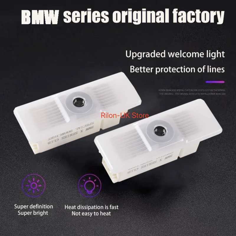 Led Car Door Welcome Lamp Shadow Light For BMW G30/31/38/11/12 F30/31/34/35/80 E70 Laser Projector Ghost Light AccessoriesXJ250527