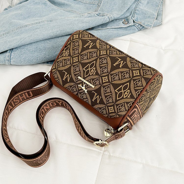 Top quality Brand High Quality Style Spring Summer Floral and Style Trendy Elegant Single Shoulder Crossbody Casual Women's Bag Free Delivery Des