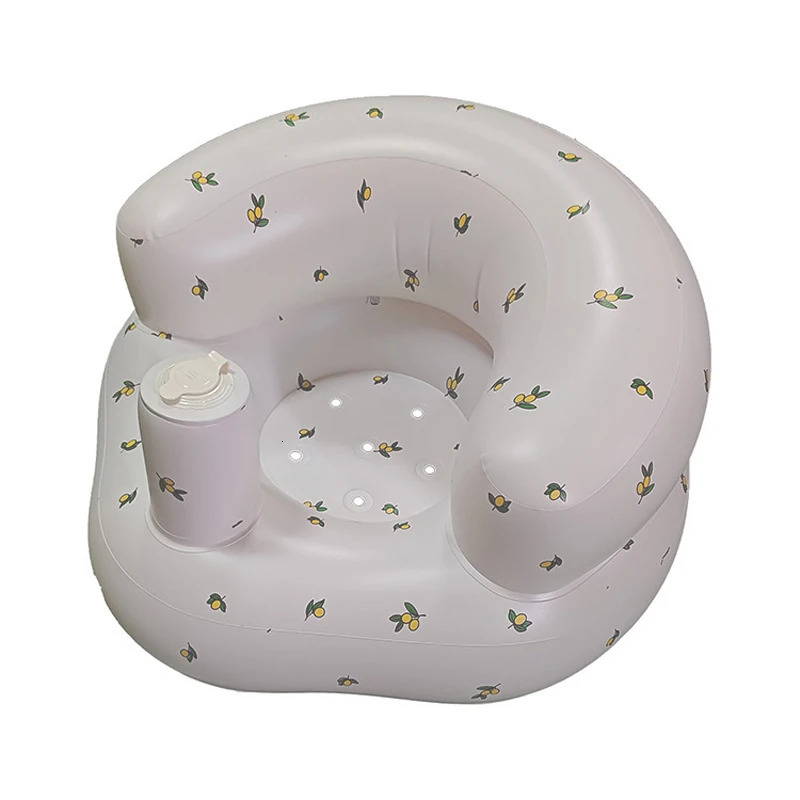 Inflatable Baby Seat for Babies 336 MonthsBuilt in Air Pump Children SofaBumbo Learning to SitFeedingCamping 250527