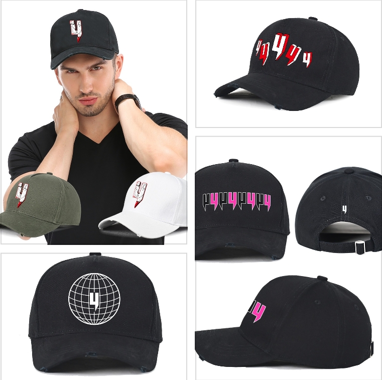 Men Women Letter Baseball Hat yelir world Cap Outdoor Sunscreen Adjustable Snapback Caps Couple Hip Hop Breathable Trucker Hats