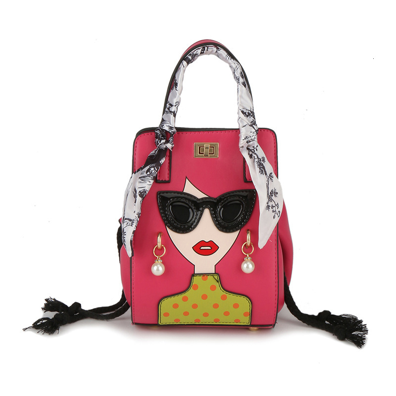 Top quality Brand High Quality New Trendy Handbag Women New Beauty Head Shoulder Crossbody Bag Internet Celebrity Bucket Bag New Free Delivery Designe