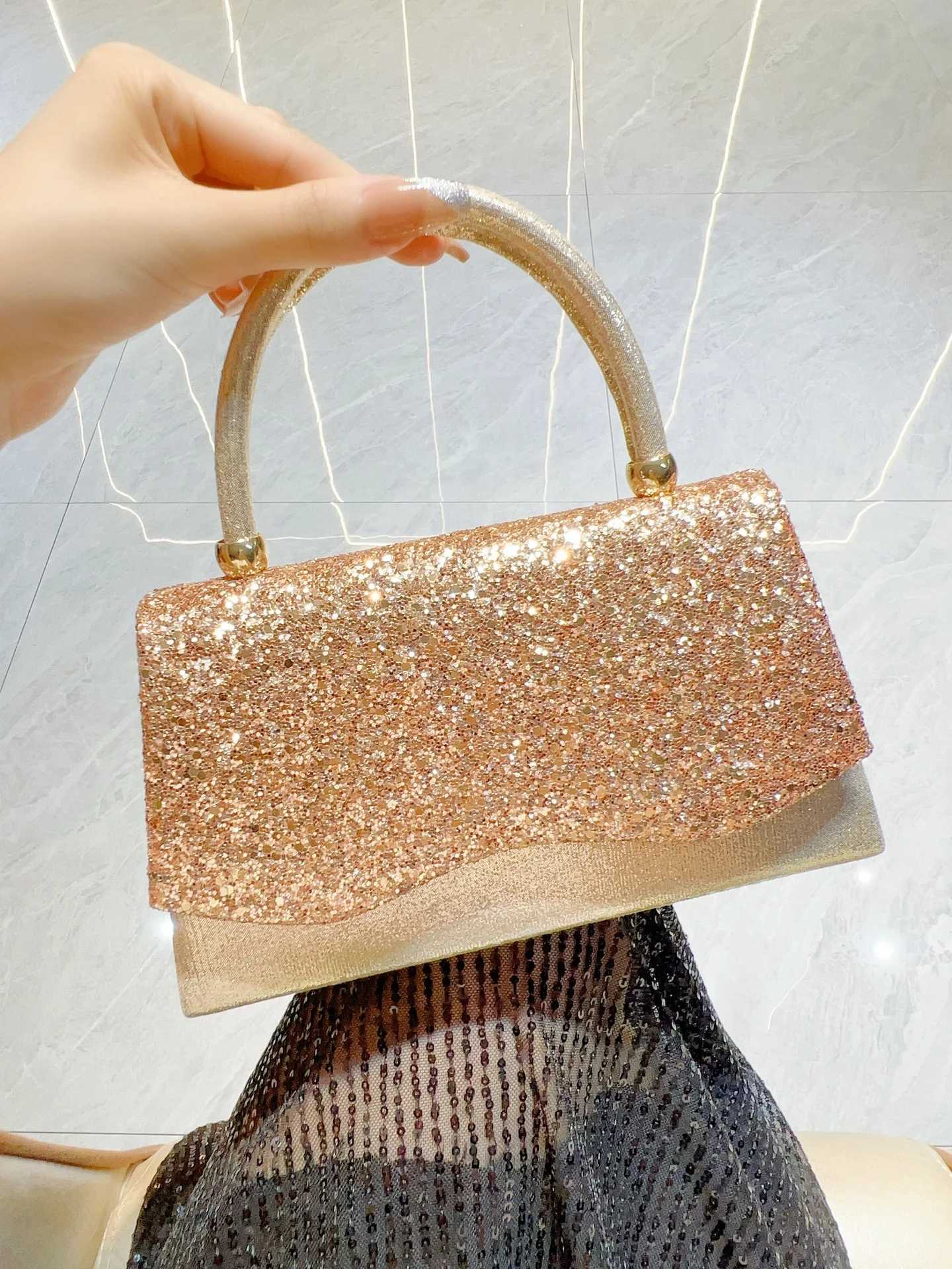 Banquet bag shiny handbag rhinestone banquet handbag formal dress bag evening party bag wedding gift bag. W250527