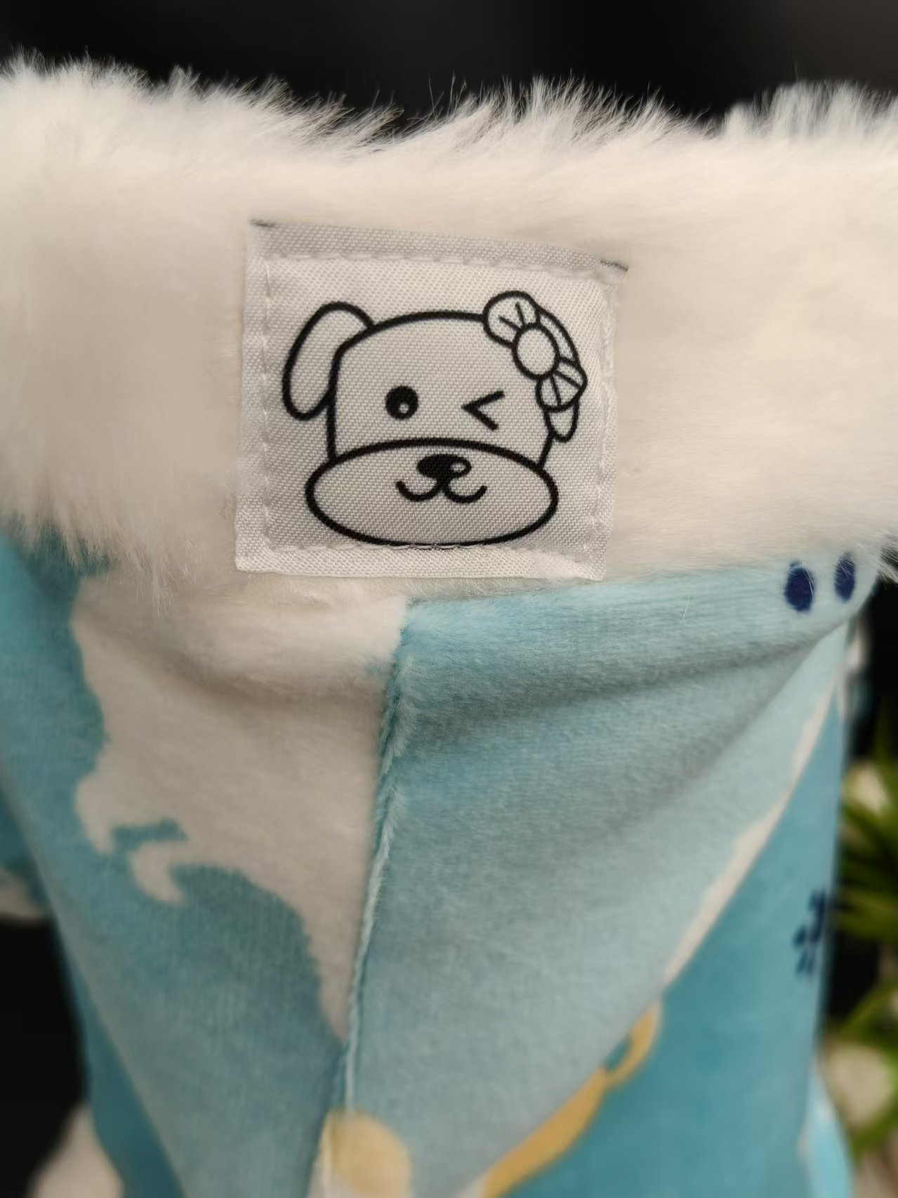 Pet Clothes Pet Park Double layer Velvet Two Leg Clothes