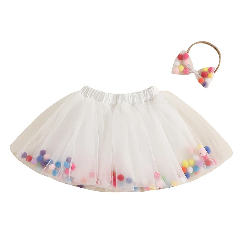 Tutu for Toddler Girls Baby Tulle Rainbow Skirt Kids Little Ballet Dress Birthday Outfits Clothes 250527
