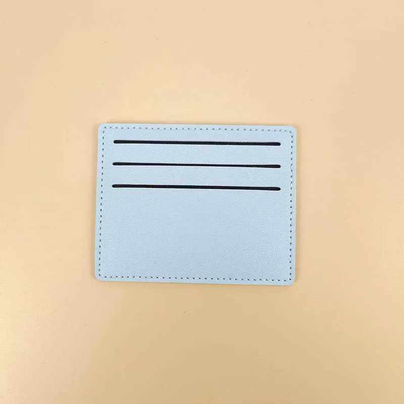 1Pc Small And Compact PU Leather Card Case Simple And Short Card Bag Bank Card ID Storage Card Bag Wholesale Z250527