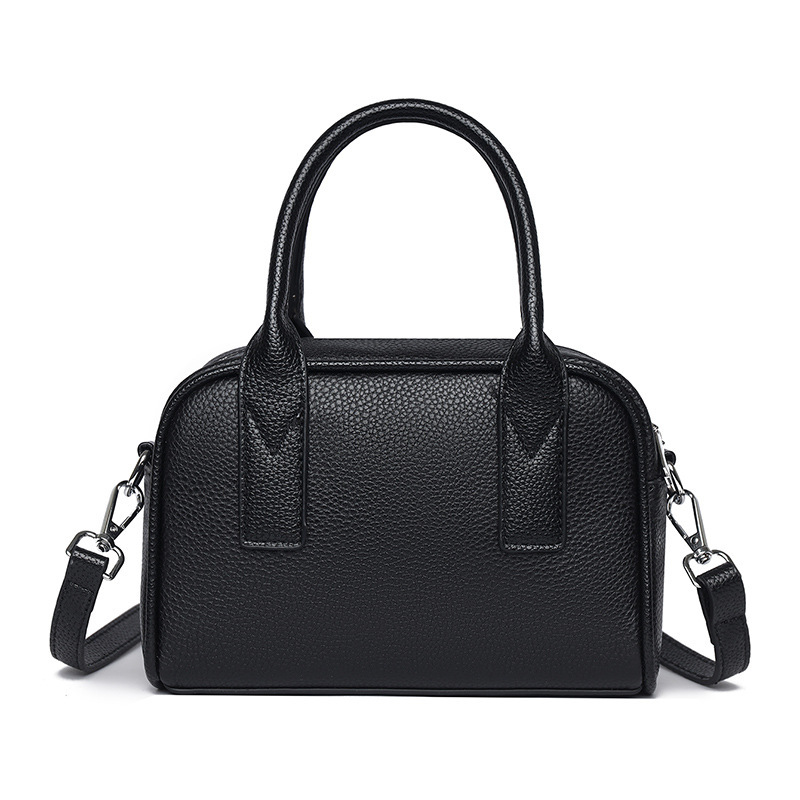 Free Shipping Designer Crossbody Bag Fashionable And Simple Genuine Leather Bag Womens High-end Feel Top Layer Cowhide Shoulder Bag Women's