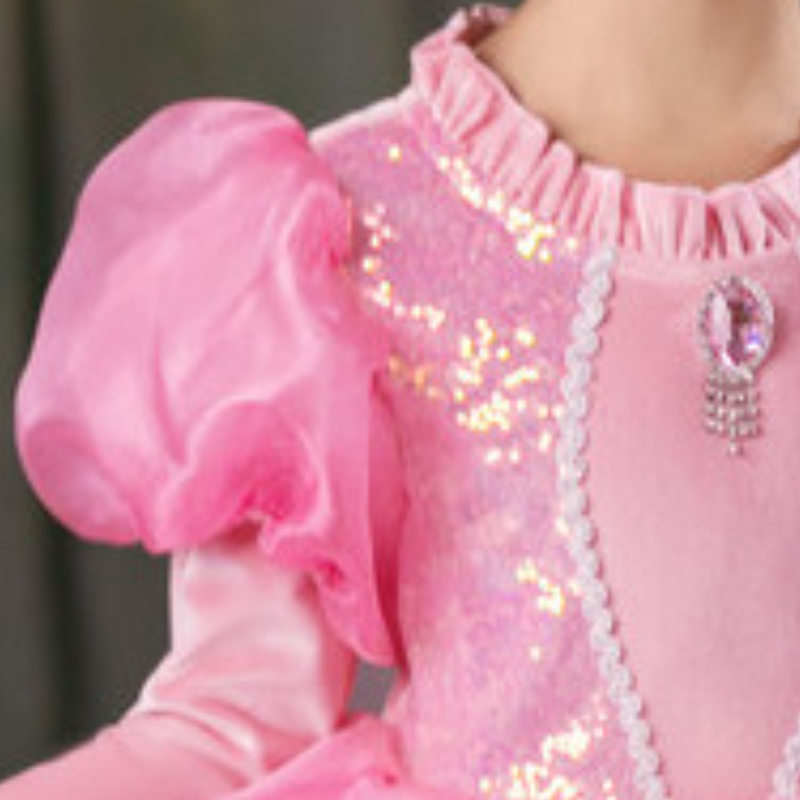 DISNEY kids designer clothes girl Frozen Elsa Princess Princess dress girl's clothes designer clothes show outfit collocation comfortable and sof