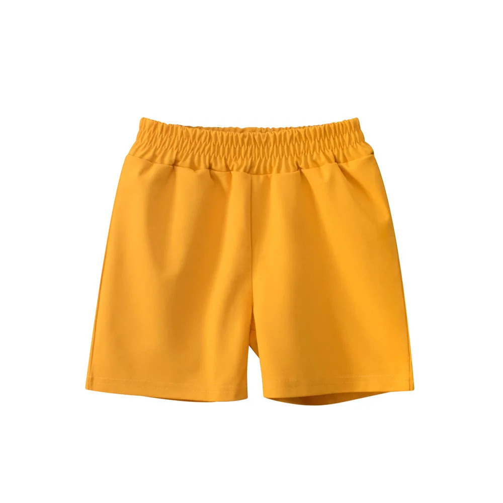 Childrens Summer Shorts Candy Color Elastic Waist Beach Short Pants for Boys Sports Thin Quick Drying Casual 250527