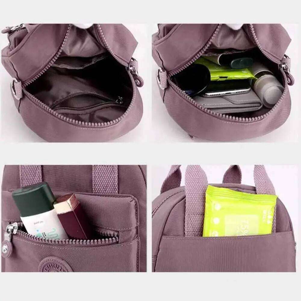 New 2024 Small Shoulder Nylon Women Mobile Phone Mini Female Messenger Purse Lady Wallet Crossbody Bag Woman Hand Bags