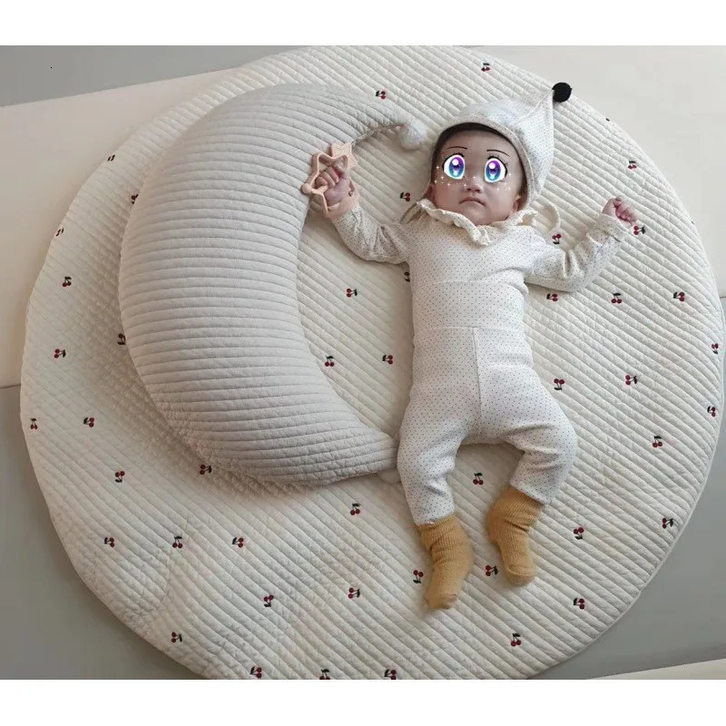 born Breastfeeding Pillow Moon Cotton Cushion Childrens Bedding 250527