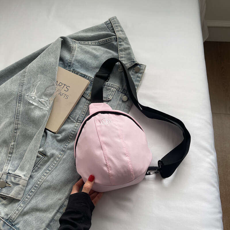2025 New Simple Casual Unisex Versatile Sling Bag Large Capacity Sports Chest Bag for Women