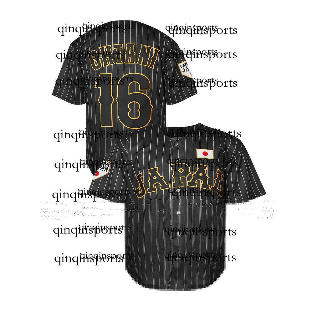 Japan Shohei Ohtani Black Navy White 2023 World Baseball Classic Jersey Kai Darvish Sasaki Yamamoto Nootbaar Matsui Toso Genda Nakamura