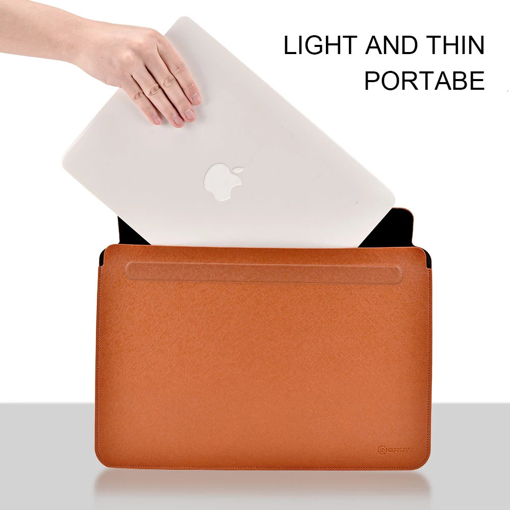 No Folder Laptop Sleeve for MacBook Air 15.3 Waterproof Laptop Bag for MacBook Air 13 Pro 14 Ultra-thin Notebook Bag 15.6 250526