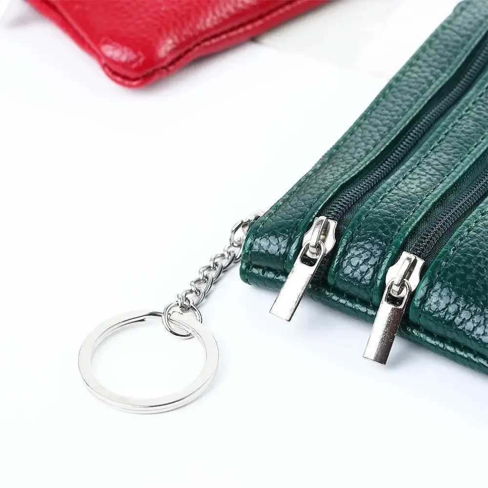 FAshion Leather Coin Purse Women Small Wallet Change Purses Mini Zipper Money Bags Pocket Wallets Key Holder Z250527