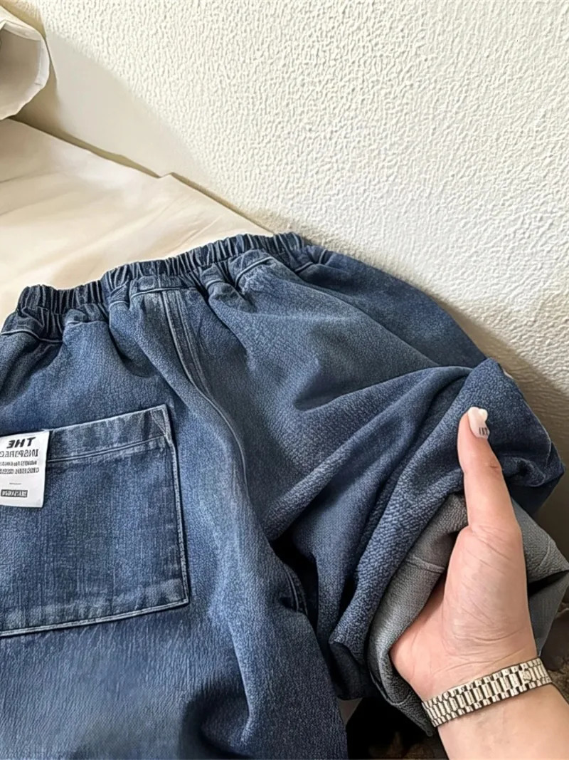 Boys Girls Toddlers Loose Pants Fashion Summer Baby and Foreign Denim Arrival 250527