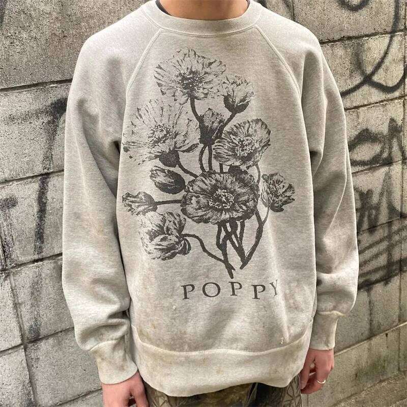 New Saint Mxxxxxx Sportswear Vintage Printed Dirty Stained Winter Men's Sweatshirt