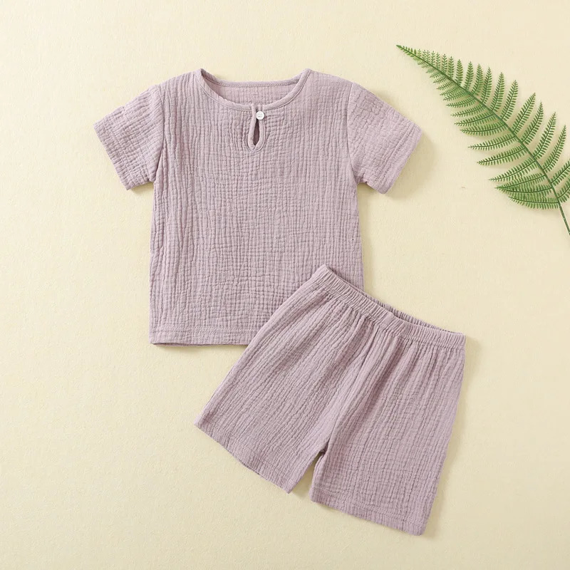 Toddler Short Pajamas Set Baby Boys Girls Kids Snug fit Sleepwear pjs for Daily Life Style 250527