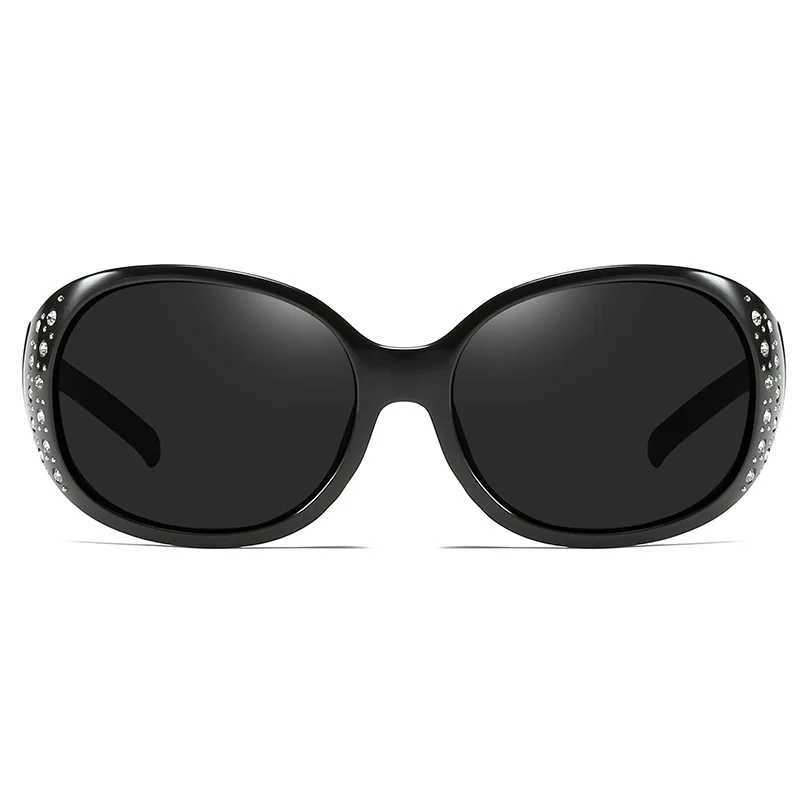 New Polarized Sunglasses Fashion Diamond Inlaid Sunglasses Women Retro Fashion Luxury Design Lady Sun Shades UV400 Protection Z250527