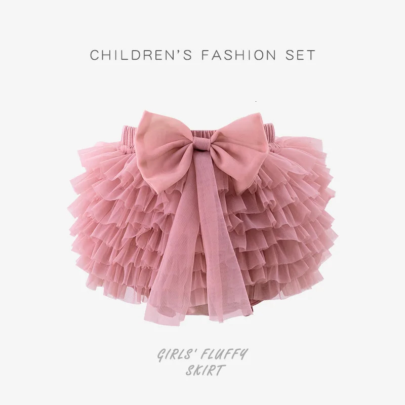 Baby Girls Tutu Fluffy Skirt Toddler Princess Ballet Dance Tulle Mesh Kids Cake Cute Clothes Pettiskirt 15Yrs 250527