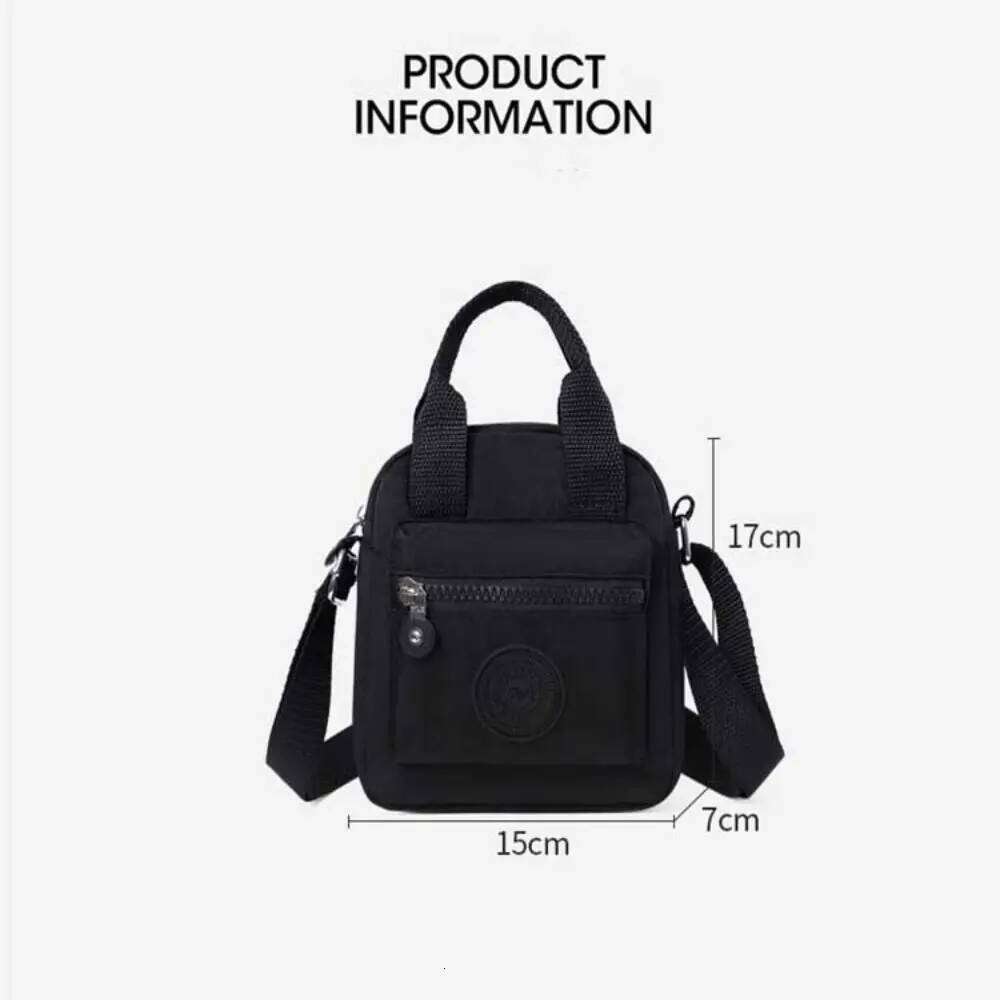 New 2024 Small Shoulder Nylon Women Mobile Phone Mini Female Messenger Purse Lady Wallet Crossbody Bag Woman Hand Bags