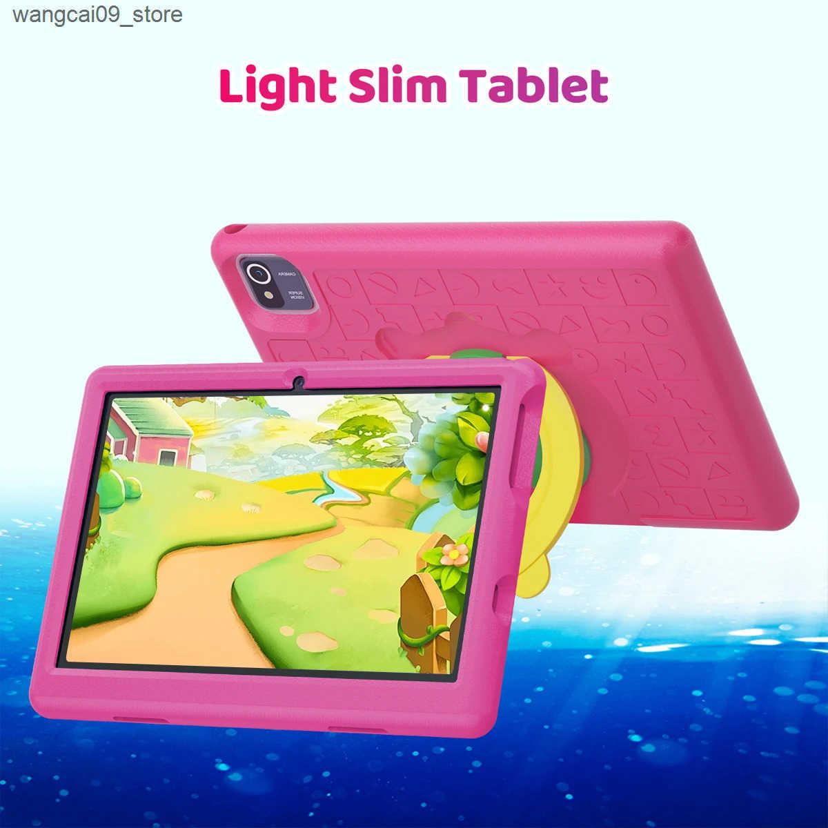 KT1006 10.1 Inch Kids Tablet 6GB RAM 64GB ROM 128GB SD Expand 5000mAh HD Dual Camera With Parental Control Toy Gift for Children z250527