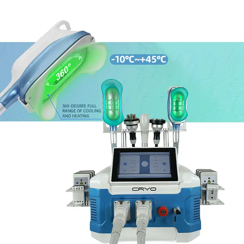 Portable 360 Cryolipolisis Slimming Cool Tech Body Cryolipolysis Slimming Cryotherapy Fat Removal Cryo Best Cyrolipolysis Machine