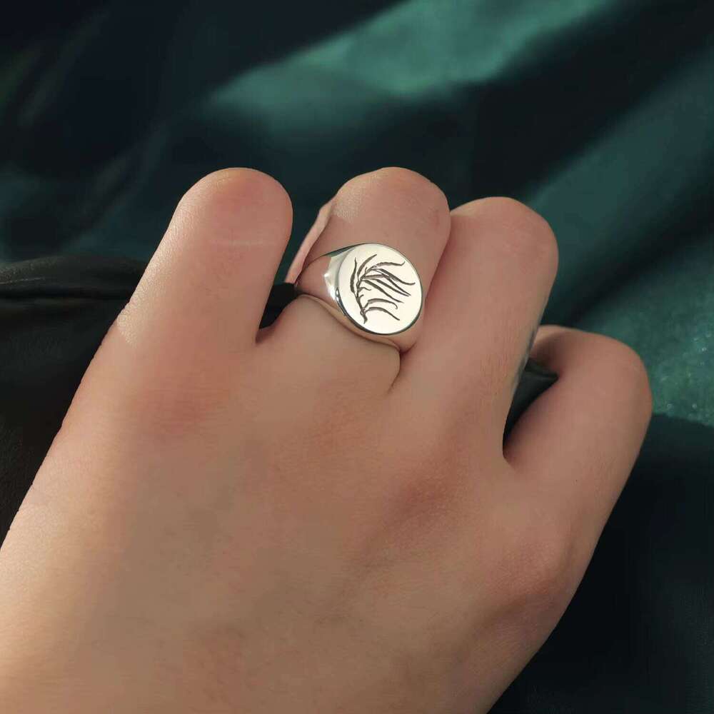 13mm Sold Sier Women Fashion Customized Personalized Ring for Girlfriend Birthday Gift Wholesale