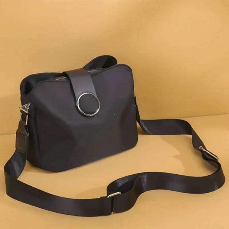 1 Casual Nylon Shoulder Women Fashion Waterproof Messenger Travel Light Small Crossbody Bag Shopping Lady Handbag Purse
