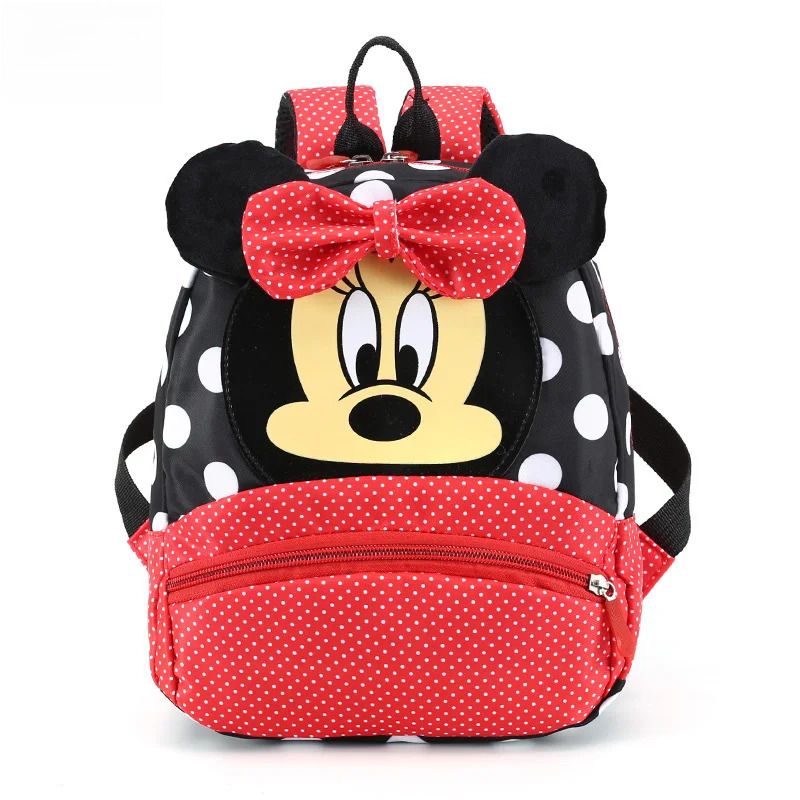 Cartoon Backpack For Baby Boys Girls Minnie Mouse Children Lovely Kindergarten Schoolbag Kids Gift