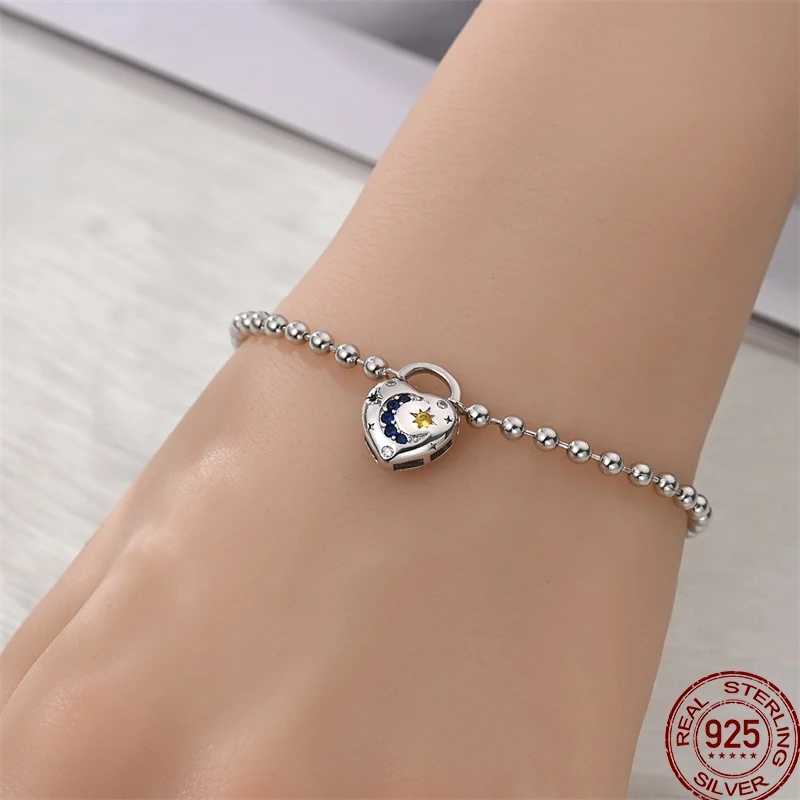 Hot Sale Silver925 Bracelet Fit Original Design Daisy letter Bead Charms DIY Jewelry Making Dazzling CZ Chain Bracelet For Women. W250526