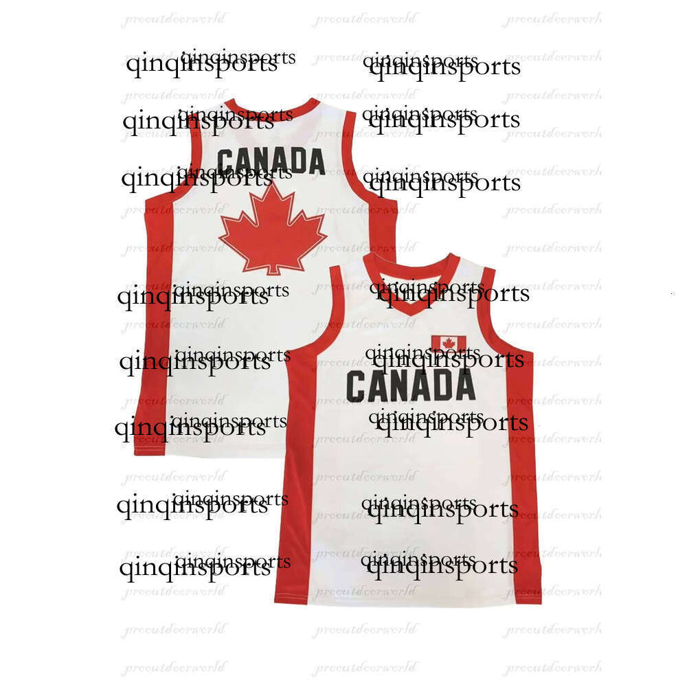 2 Alexander 27 Murray 9 Barrett 24 Brooks 5 Dort 41 Olynyk 7 Powell 25 Boucher 22 Wiggins Custom 2024-2025 Canada National Basketball Jerseys ed