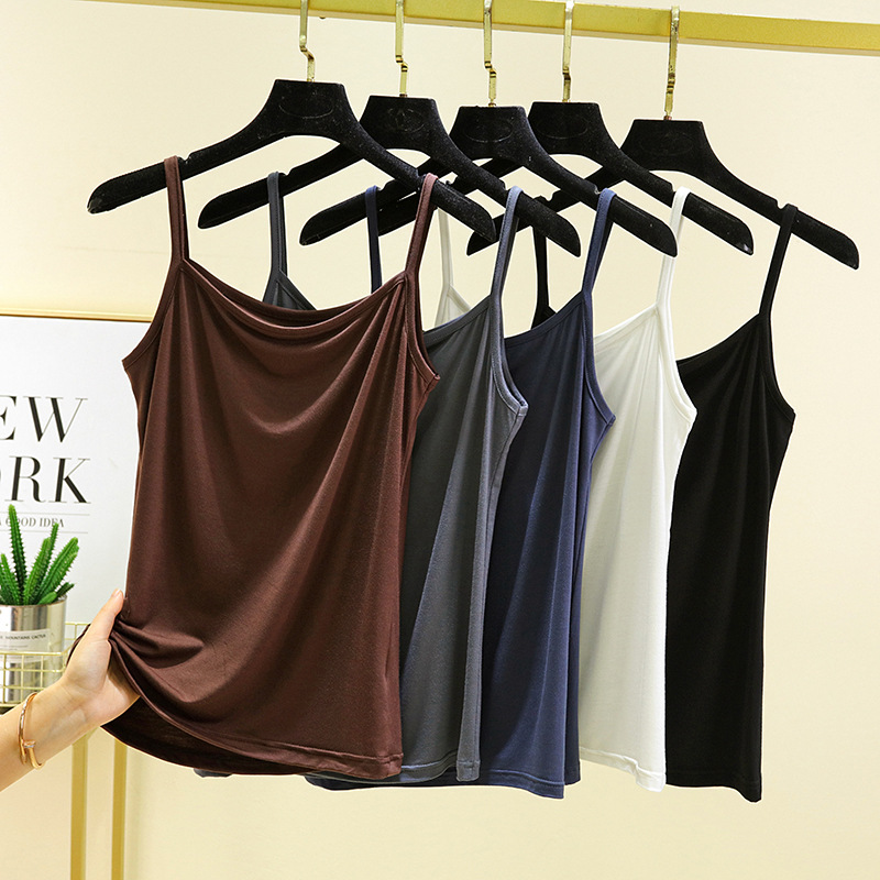 XR145 Summer new thin style inner wear outer wear all-match large size slim fit slimming women's tops