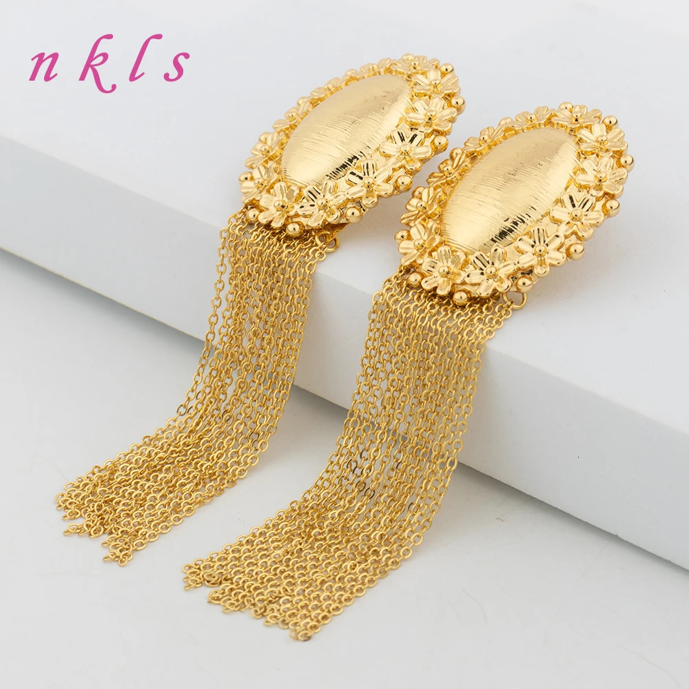 Fashion Earrings Jewelry Sets For Dubai Retro Italian Round Jewelry Set For Copper Earrings For Party Gifts Accessories 250519