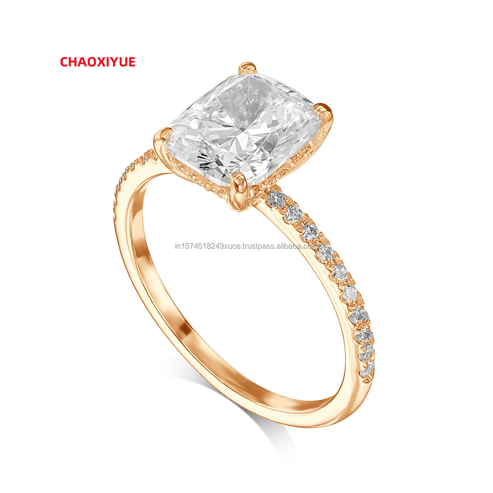 Hip Hop Iced Out 925 Silver Pass Diamond Tester VVS Moissanite GRA Rapper Dazzling Sparkly Eternity Band Ring for Men