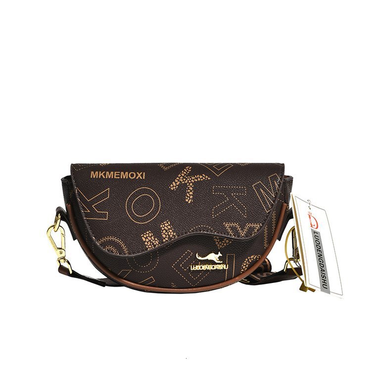 Top quality Brand High Quality New Style Saddle New PU Single Shoulder Crossbody Elegant Women's Style Small Bag New Free Delivery Designer Bag