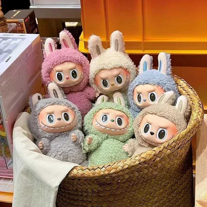 High Quality Anime Figure Labubu the monsters blind box Vinyl Pendant Doll Model Toy Cute Monster surprise box Keychain Gift M250527
