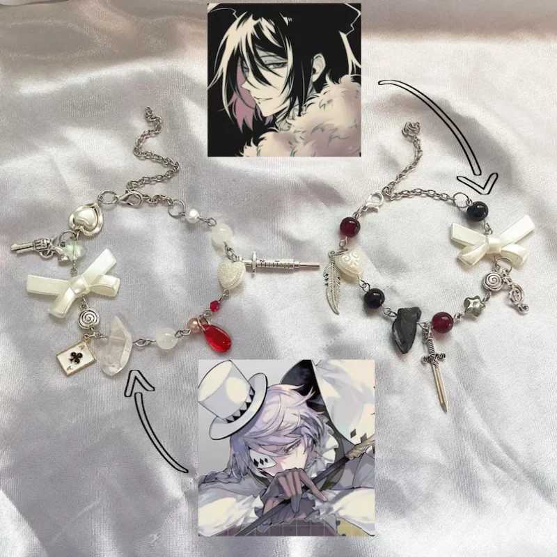 handmade! Fyodor Nikolai themed bracelets Y2K New design W250526