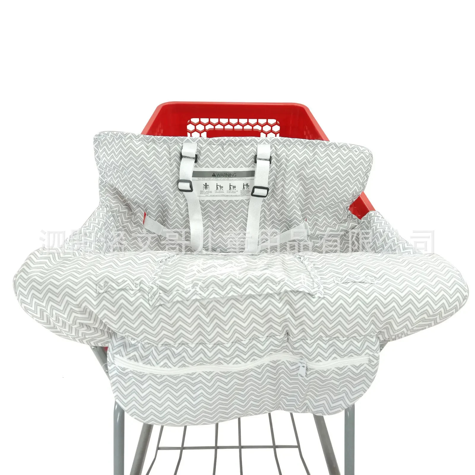 648M Baby Shopping Cart Seat Cushion Childrens Stripe Beautiful Clean Universal for Boys and Girls 250527