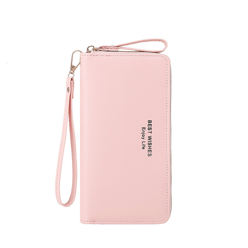 fashion Women s handheld long wallet Korean style handbag multifunctional card holder mobile phone bag coin wallet designer men fashion s wallet