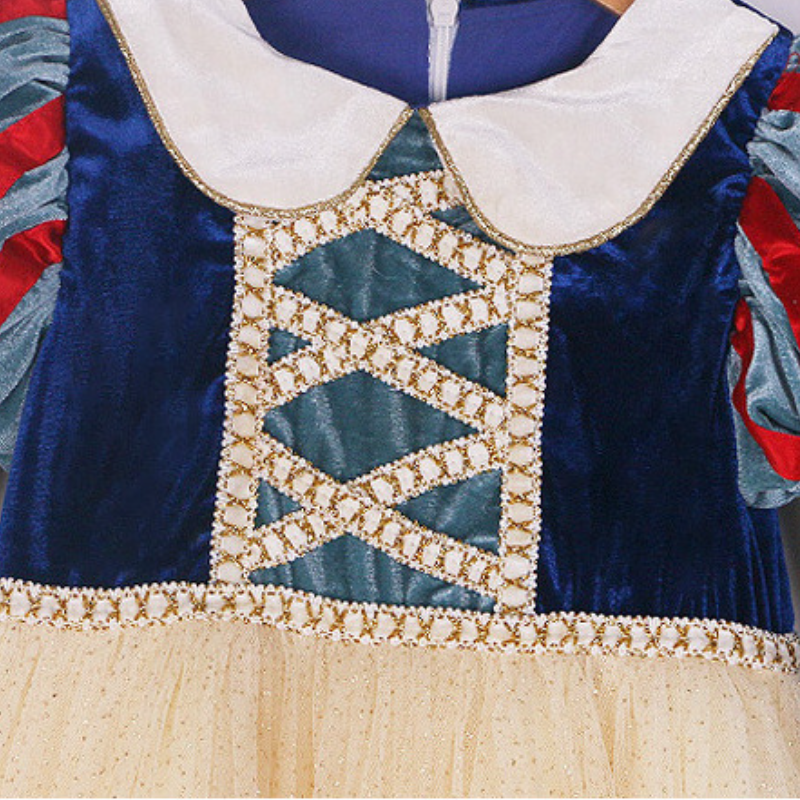 Disney princess dress birthday outfit dress children's designer clothing baby designer clothing Frozen Elsa princess girls summer clothing label-