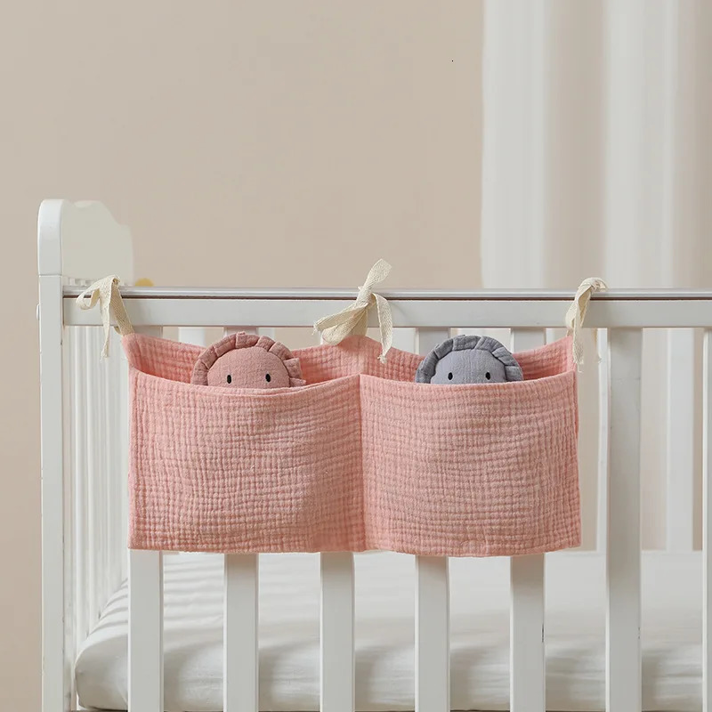 Baby Crib Storage Bag Multifunctional born Bed Headboard Organizer Kids Bedding Diaper 250517z