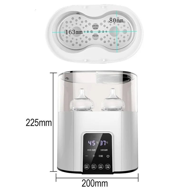 Multifunction Baby Nursing Bottle Heater Sterilizer Fast Breast Milk Warmer with Accurate Temperature Control 250527