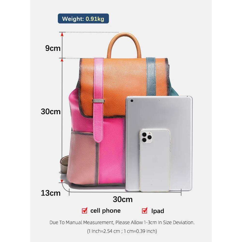 Zency Women's Stylish Genuine Leather Backpack Large Rucksack For Ladies Capacity Satchel New Shoulder Bags Knapsack